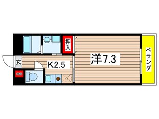 マルキ－ス川名の物件間取画像